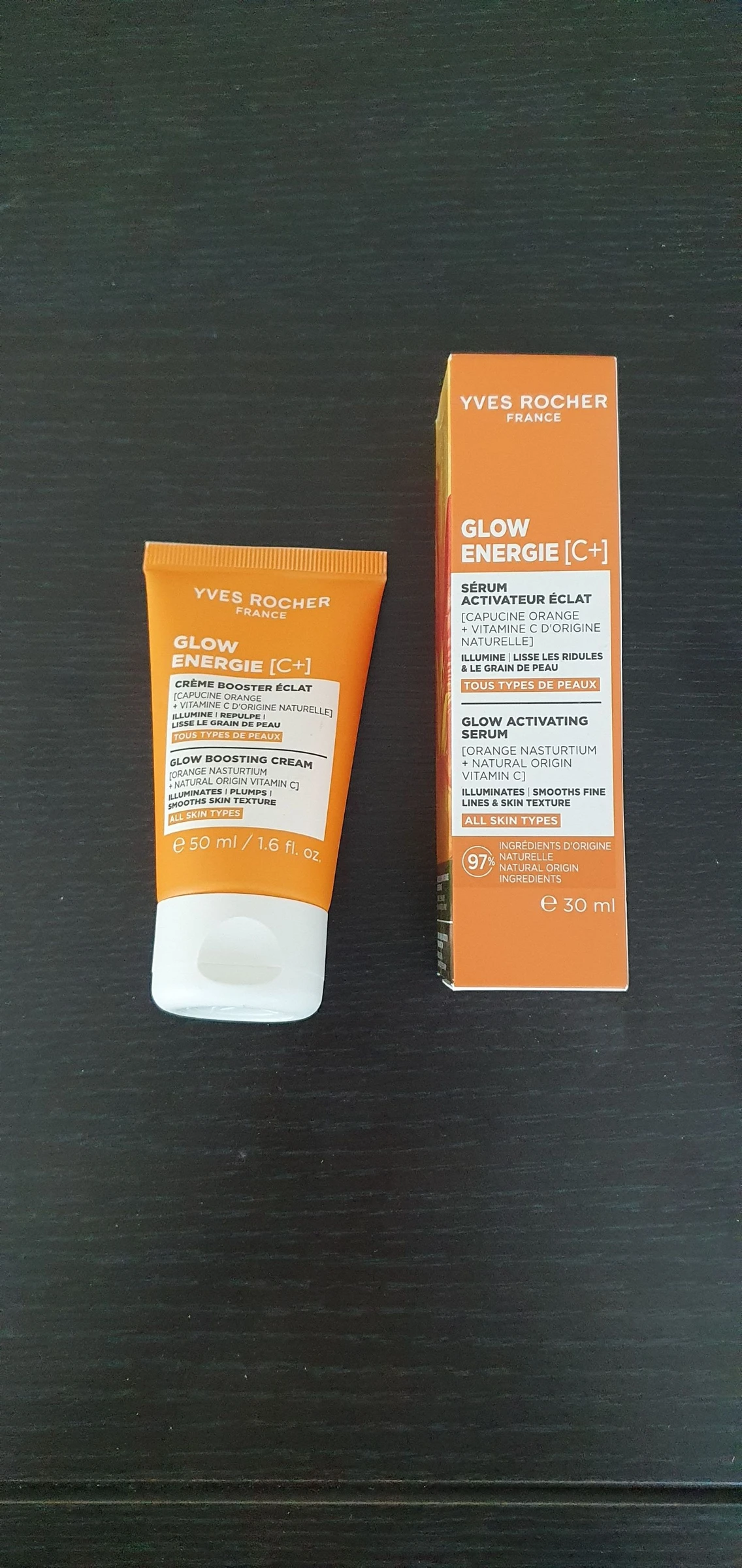 Gamme Glow energie C+